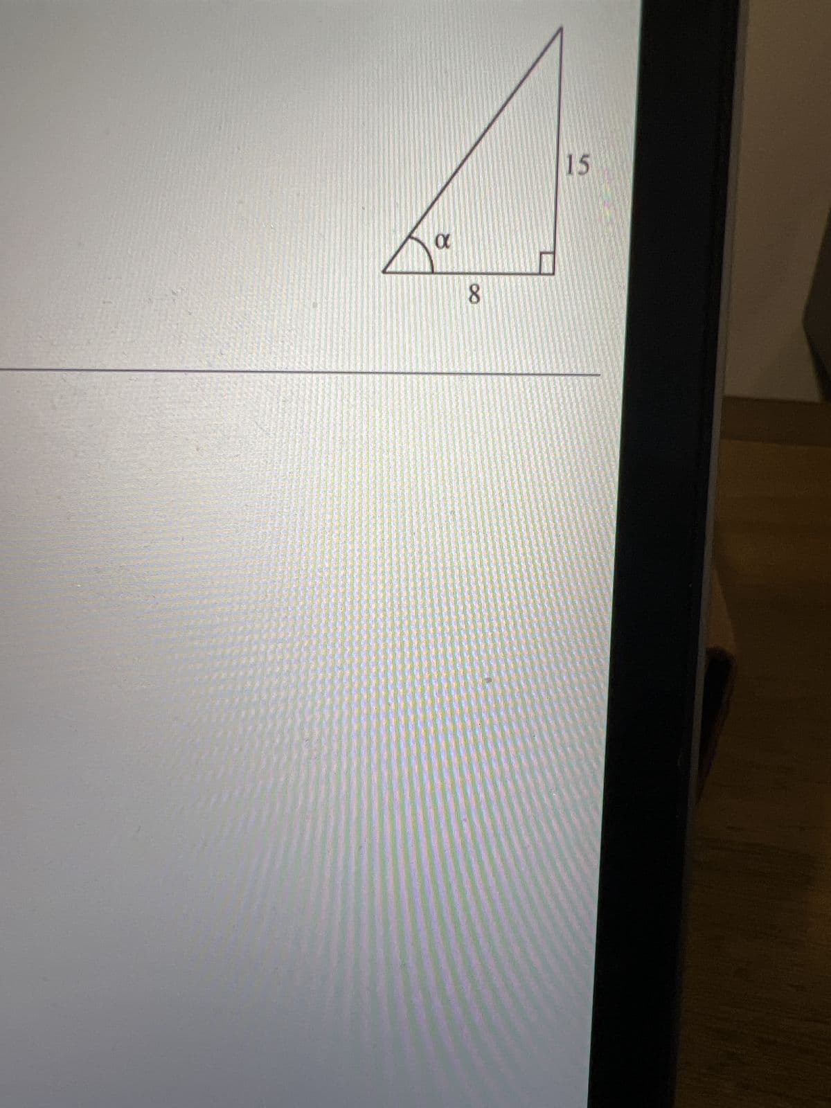 Use the adjacent figure to find the exact value of the following trigonometric function.
COS
COS
a
(Simplify your answer, including any radicals. Use integers or fractions for any numbers in the expression.
80
F3
MacBook Air
a
A
F4
F5